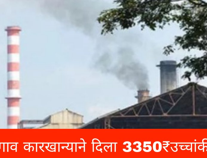 माळेगाव सहकारी साखर कारखान्याने २०२५-२६ हंगामातील उसाच्या गळितासाठी पहिली उचल म्हणून प्रतिटन ३३०० रुपये देण्याची घोषणा केली आहे.